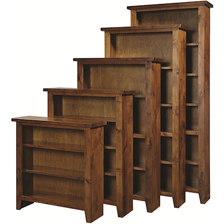 Bookcase 84" H with 5 Shelves